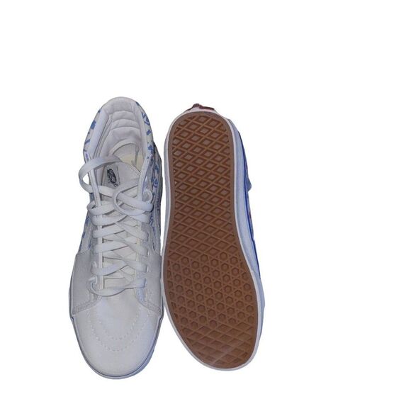 VANS UA SK8-HI I HEART WOMENS RED BLUE 7.5 / Men: 6 - Picture 3 of 7